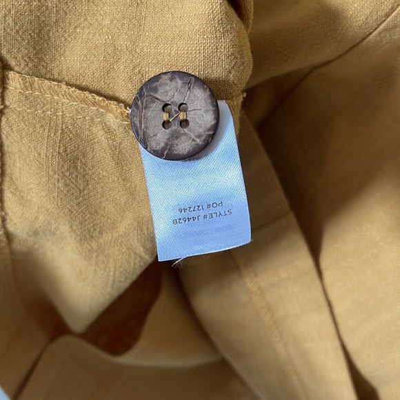 NWT Lulus Mustard Yellow Cropped Blazer Tee Sz XS - Picture 6 of 10